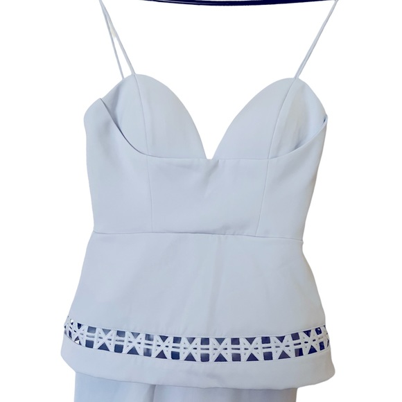 SHEIKE FORMAL LONG DRESS, in baby blue, size 6 - Picture 3 of 7